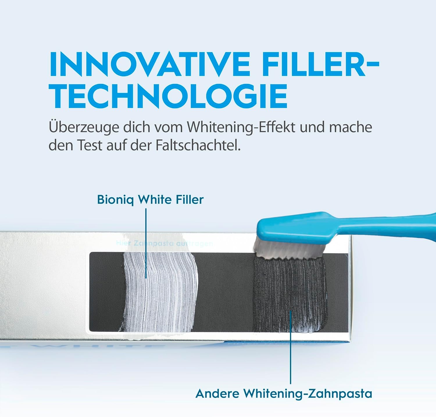 Bioniq® White Filler Zahnpasta - 4 x 75 ml – Sanfte Whitening-Zahncreme mit Hydroxylapatit, schützt und stärkt den Zahnschmelz, für glatte und weiße Zähne, entfernt Verfärbungen schonend, ohne Fluorid