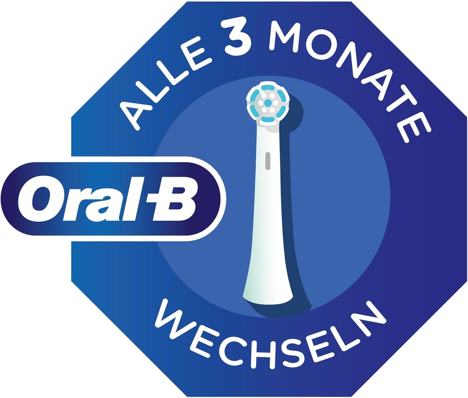 Oral-B Pro Precision Clean – ORIGINAL Aufsteckbürsten für Elektrische Zahnbürste – Zahnreinigung, Ersatzbürsten mit innovativen X-Borsten, Zahnbürstenaufsatz, Designed in Germany – Weiß, 8 Stück