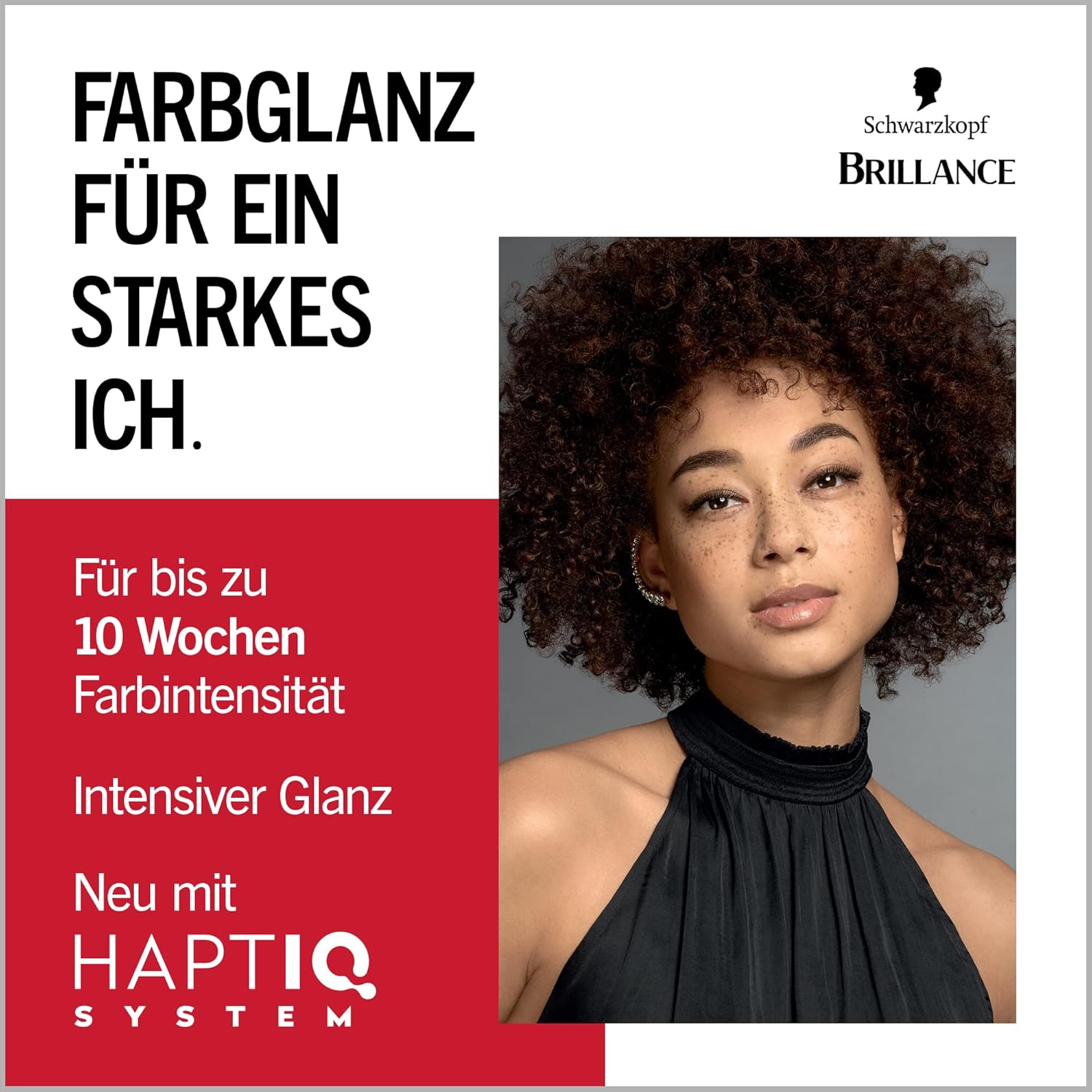 Brillance Intensiv-Color-Creme Kaschmirrot,Diamant-Glanz-Effekt & Pflege-Conditioner, 10 Wochen Farbintensität 1x 170 ml & BRILLANCE Glanz-Behandlung Haar Glossing 150 ml