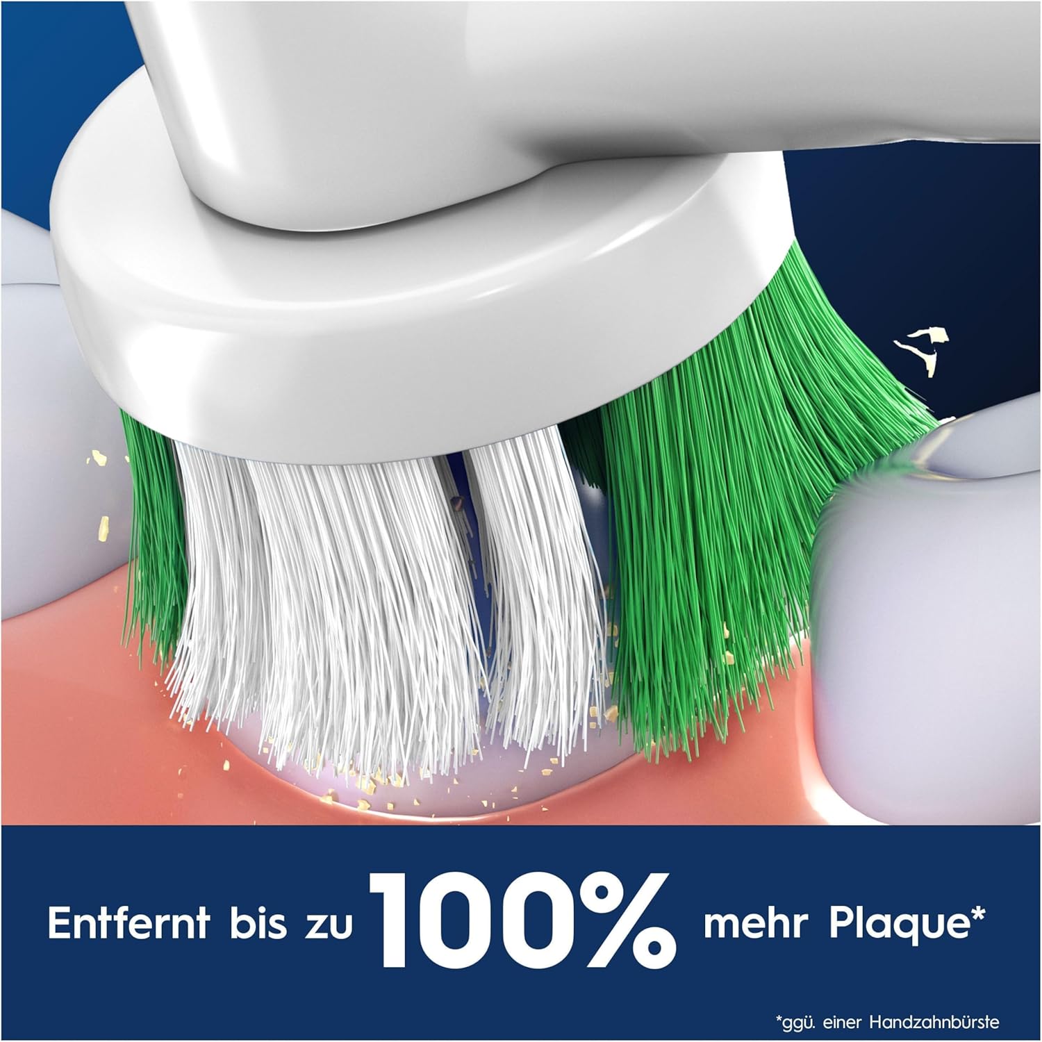 Oral-B Pro Precision Clean – ORIGINAL Aufsteckbürsten für Elektrische Zahnbürste – Zahnreinigung, Ersatzbürsten mit innovativen X-Borsten, Zahnbürstenaufsatz, Designed in Germany – Weiß, 8 Stück