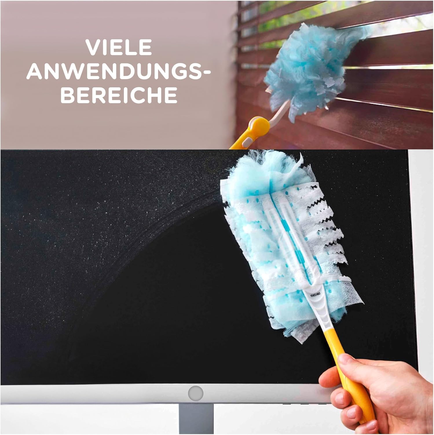 Swiffer Staubmagnet Trap & Lock Nachfüllpackung x20, Nehmen 3x Mehr Staub Und Haare Auf Als Ein Herkömmlicher Staubmagnet Und Schließen Ihn Ein